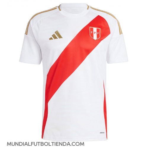 Camiseta Perú Primera Equipación Replica Copa America 2024 mangas cortas